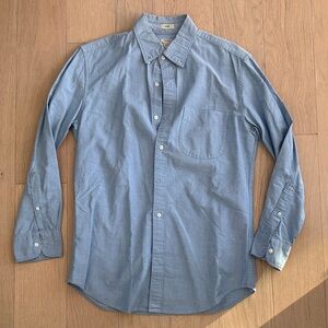 J. Crew Sky Blue Men's Slim Fit Button-Down Shirt